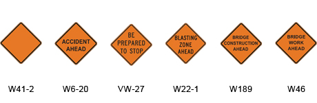 Work Zone Signs