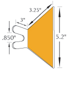 Triangular Guardrail Marker
