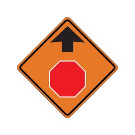 Stop Advanced Sign STOP AHEAD (SYM)