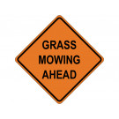 GRASS MOWING AHEAD